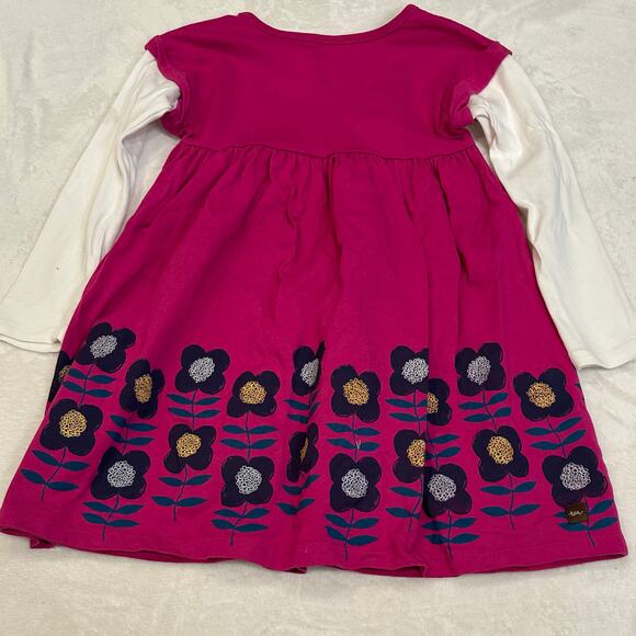 Tea Collection Dress Long Sleeve Dress sz 5 - Picture 2 of 7